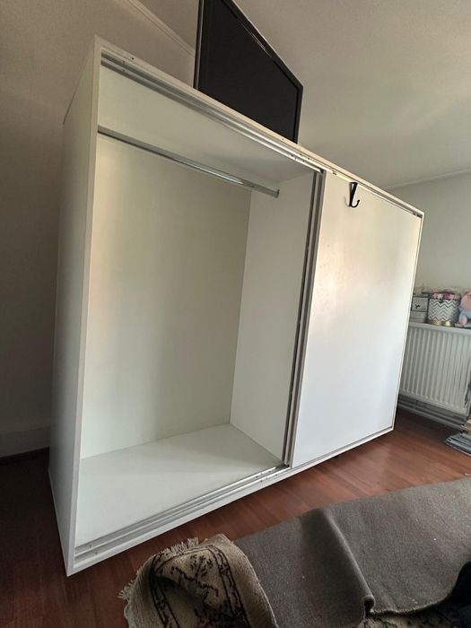 Dresign Junior alb, inaltime 158 cm, lungime 200 cm , adancime 50 cm