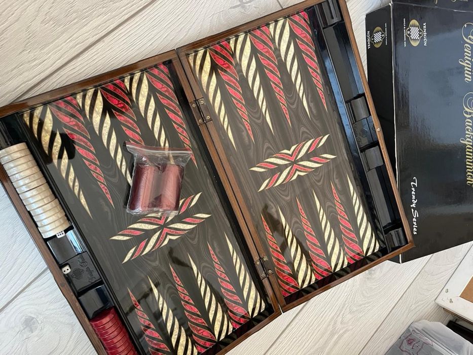 Нарды подарочные из натуральных материалов