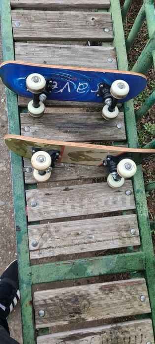 Skateboard și protectii