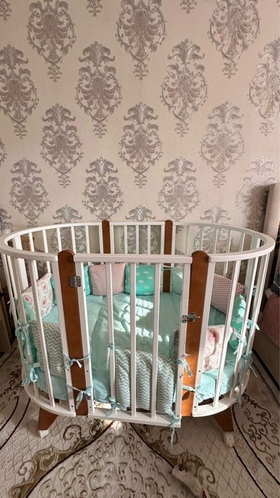 Детский манеж 3в1 (с маятником)