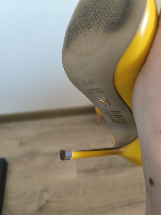 Обувки на ток естествена кожа Kazaar, р-р 37 1/2