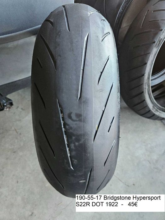Мото гуми размер нови и втора ръка 180/55-17 и 190/55-17