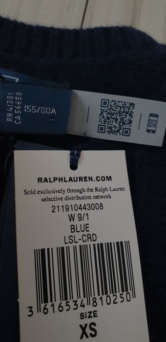 POLO Ralph Lauren Cable Wool / XXS НОВО ОРИГИНАЛ! Дамска Жилетка