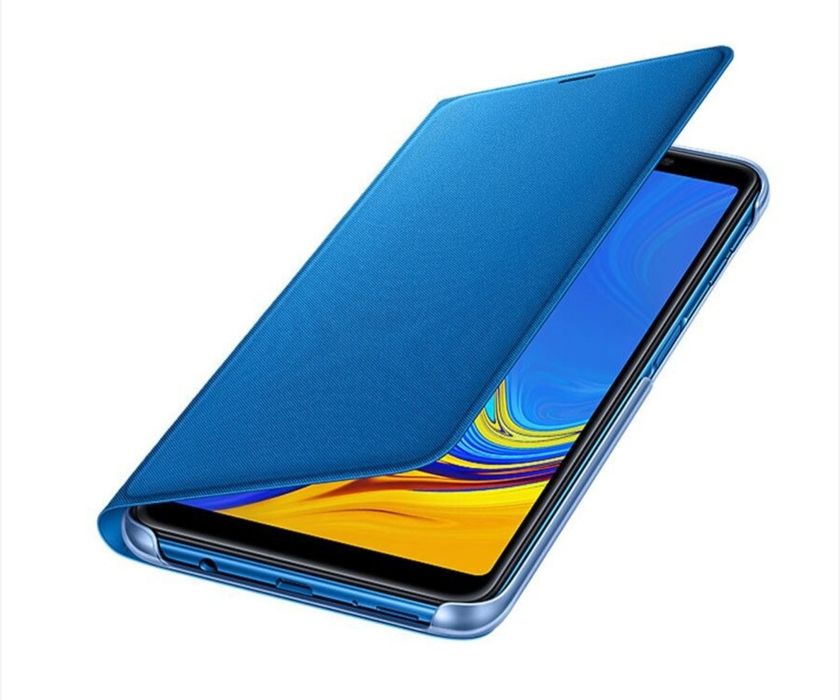 Husa flip smart activa originala Samsung Wallet Cover A7 2018 A750
