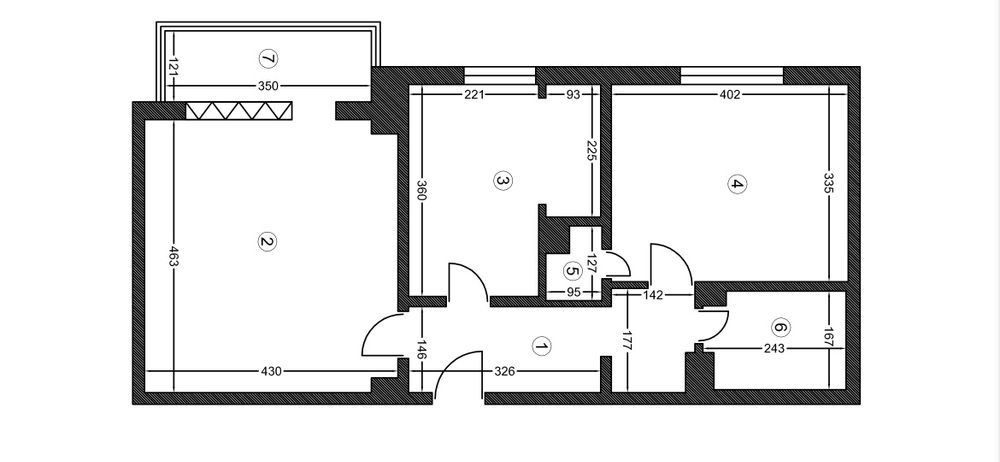 Apartament 2 camere decomandat