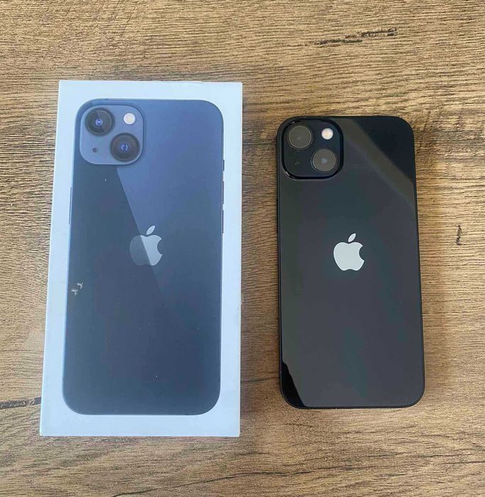 телефон iPhone 13 черен ПЕРФЕКТЕН