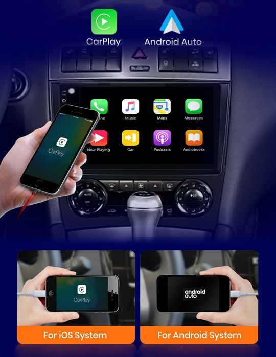 Navigatie Android dedicata Mercedes-Benz C Class W203 [2005-2009].