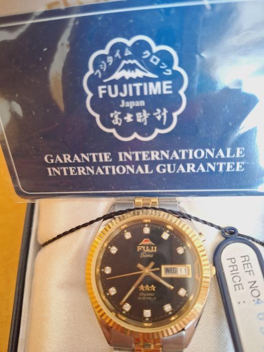 Часовник мъжки  FUJITIME, HIGH class watch, JAPAN. Нов, неупотребяван