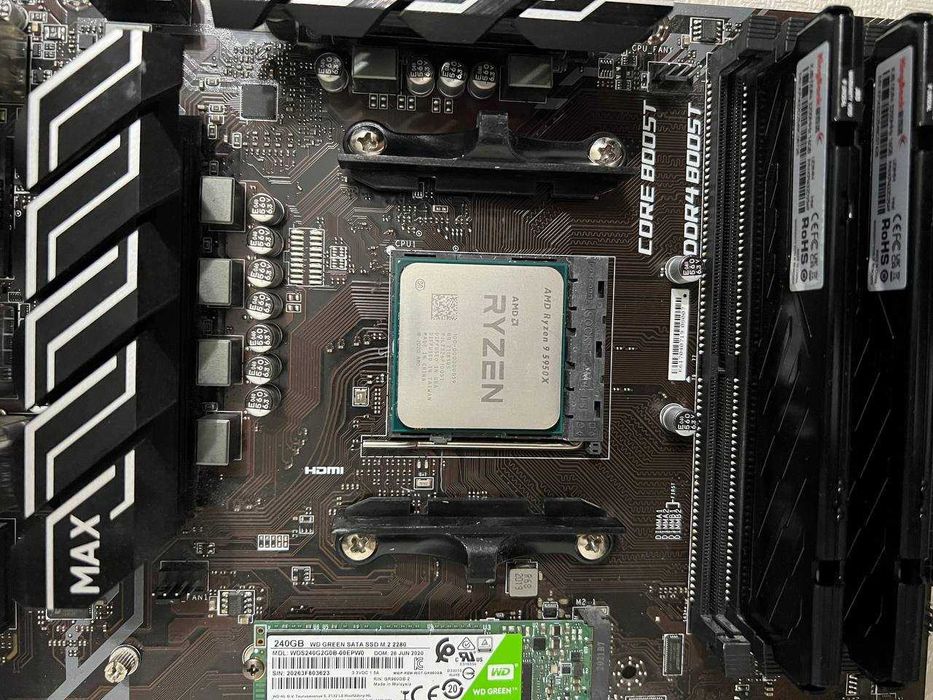 AMD Ryzen 9-5950X + MSI B450-A PRO MAX