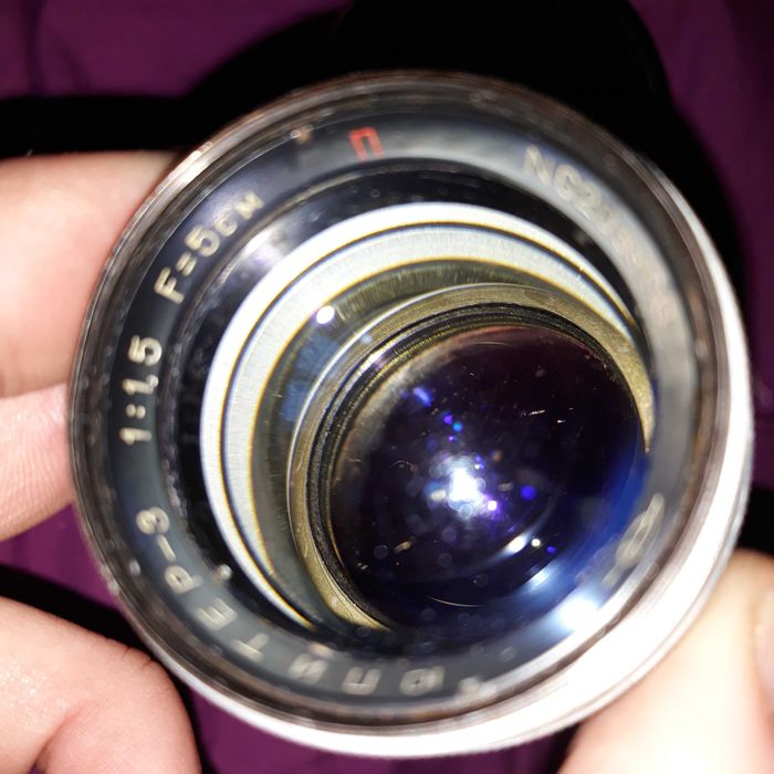 Объектив Юпитер-3 (М39) ЗОМЗ, СССР