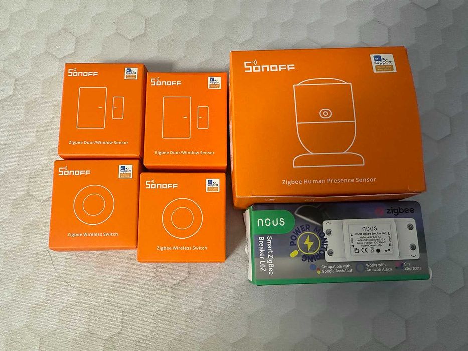 Zigbee relee senzori comutatori Smart Home Assistant SONOFF