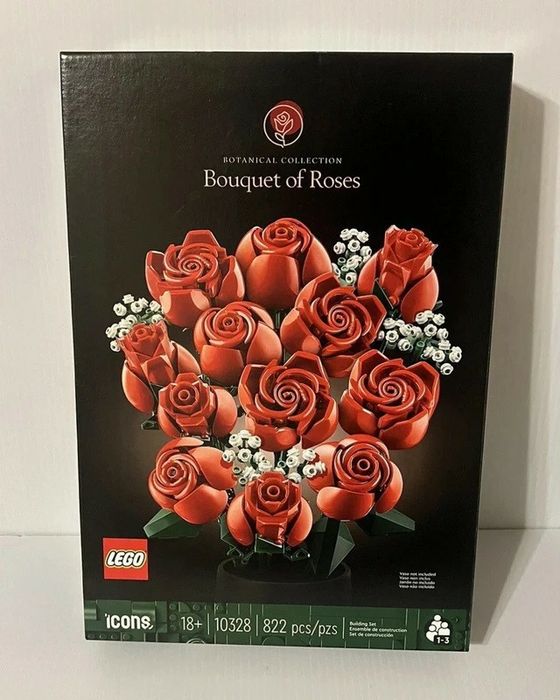 Lego 10328 Buchet de trandafiri 10328 822 piese, sigilat
Nou, sigilat