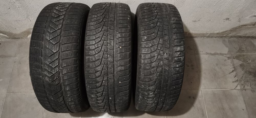 3 бр. зимни гуми Hankook и Pirelli 235 55 18