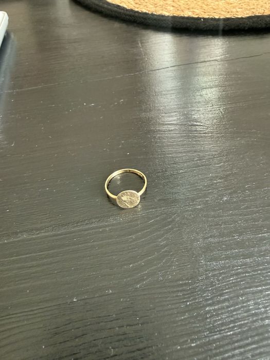 Vand inel din 14k marimea 55