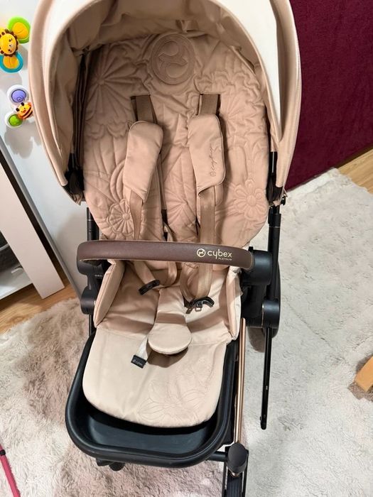 Тапицерия за Cybex priam 4 simply flowers beige