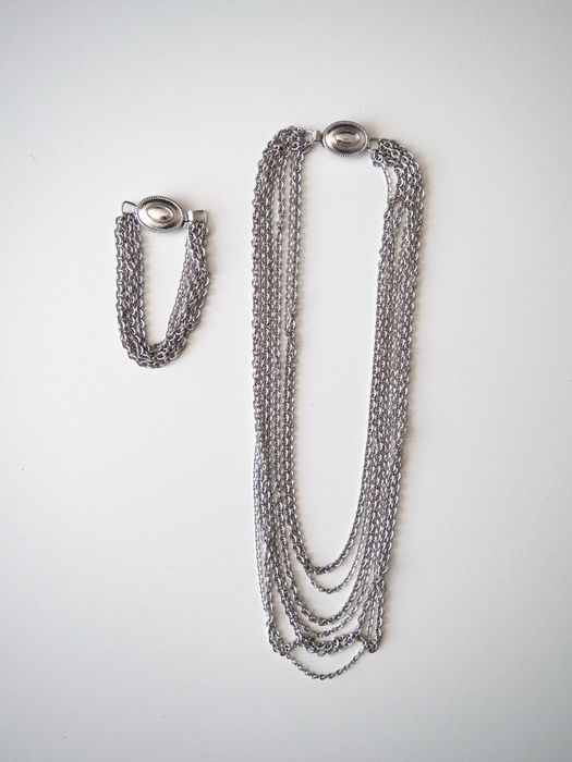 Винтидж комплект от колие и гривна AVON