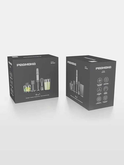 Блендер погружной REDMOND BH400, 4 в 1 блендер