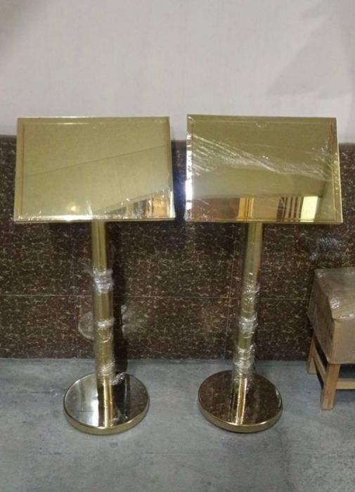 Информационные стойки стеллажи инфо стенд подставки меню напольная