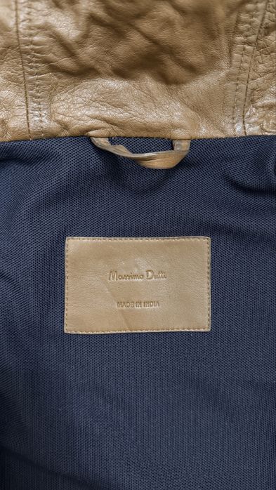 Кожаная куртка Massimo Dutti