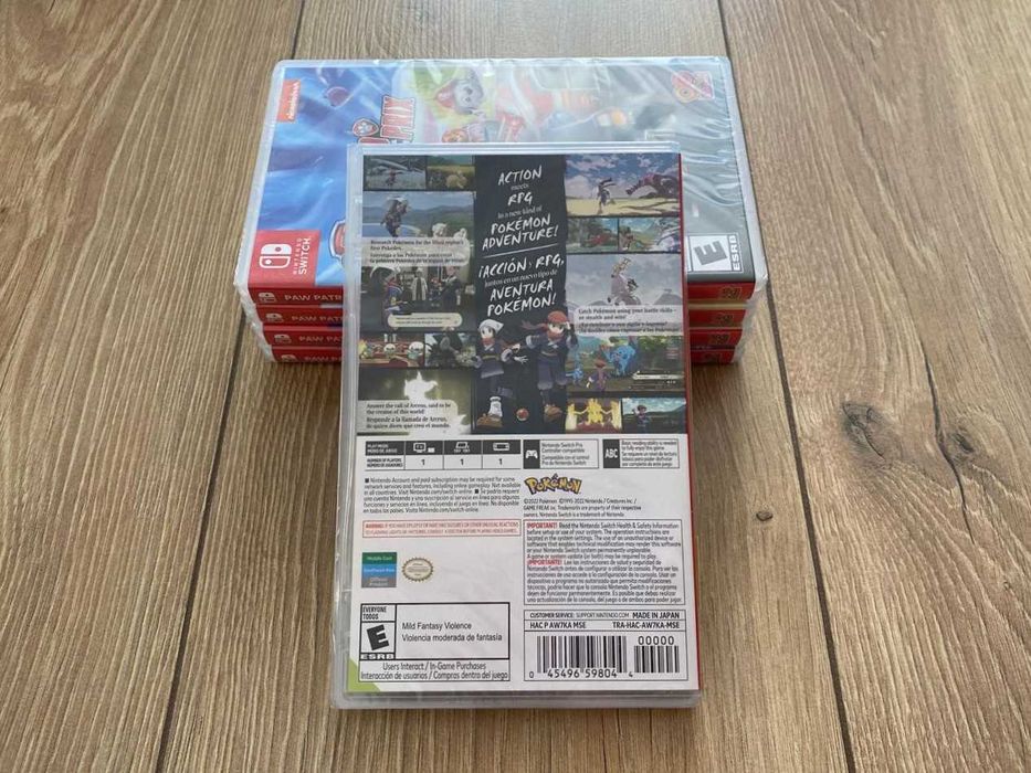 Новый Pokemon Legends: Arceus Nintendo Switch/ Покемон Нинтендо Свитч