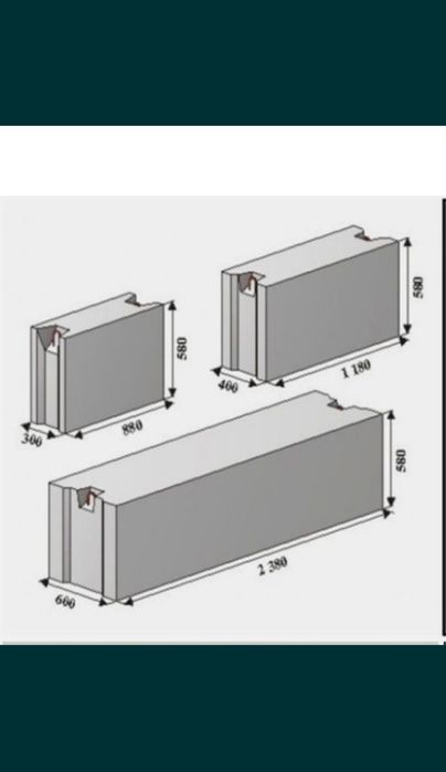Бетонные блоки/ФБС