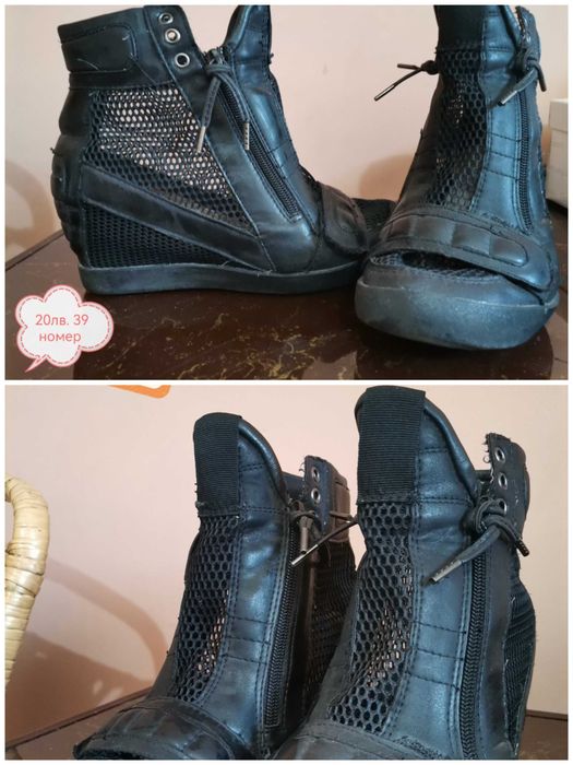 Дамски  боти, ботуши, обувки и сникърси 38,39,40 или 41 номера