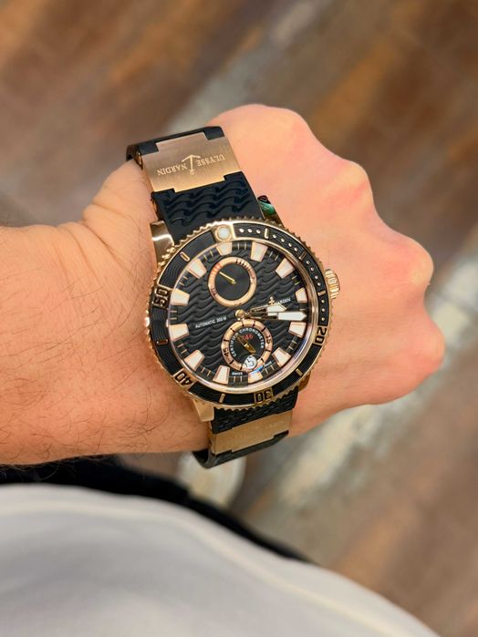 ulysse nardin maxi-marine черно-злато