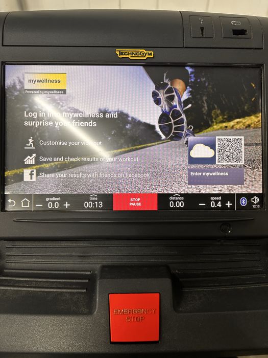 Technogym EXCITE RUN 600 TV TREND Display