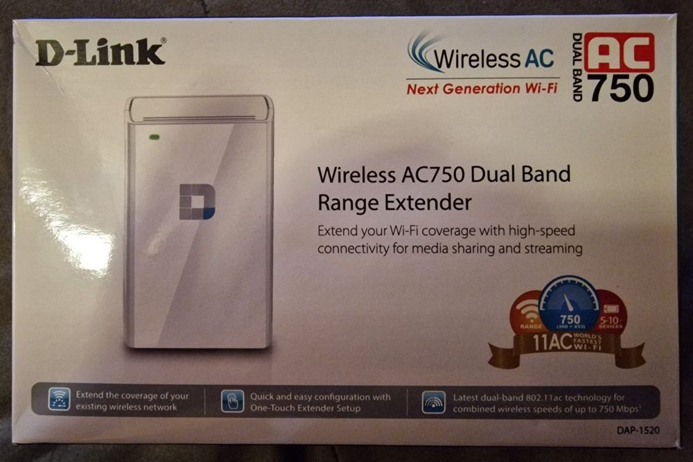 D-Link WiFi extender DAP-1520