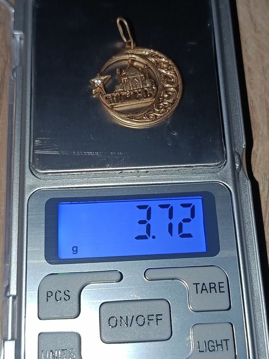 Золотой кулон 583 пробы
