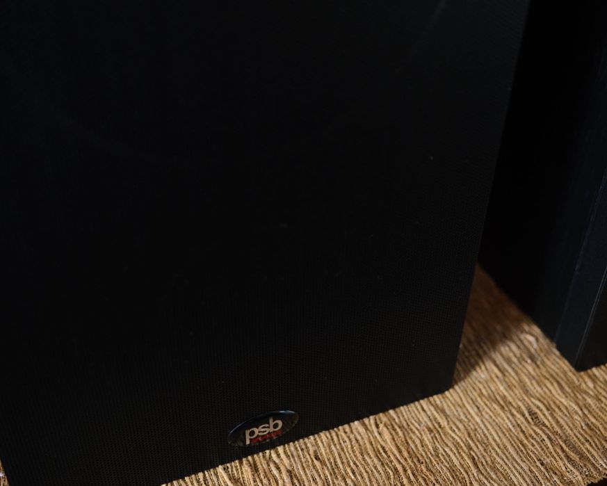 PSB Alpha P5 Bookshelf, Hi-Fi тонколони, букшелф, Black Ash, като нови