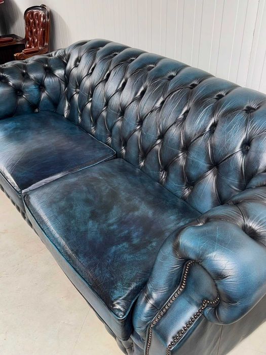 Chesterfield кожен диван