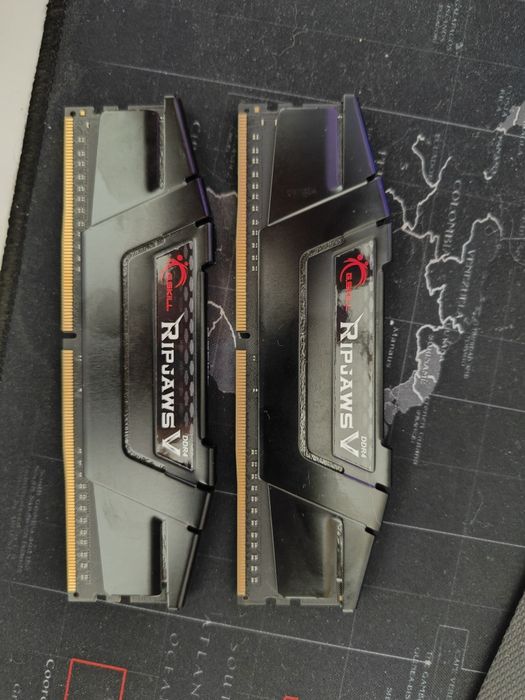 Memorie RAM KIT 2*8GB (16Gb) DDR4, G.Skill Ripjaws V 3200Mhz