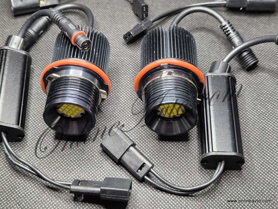 LED крушки BMW E39/E83/E60/E53 за фабричнен AngelEyes 80W Ангелски очи