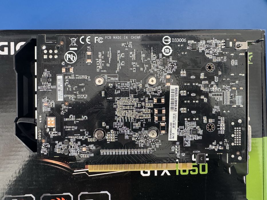 Placa video Nvidia GeForce GTX 1050
