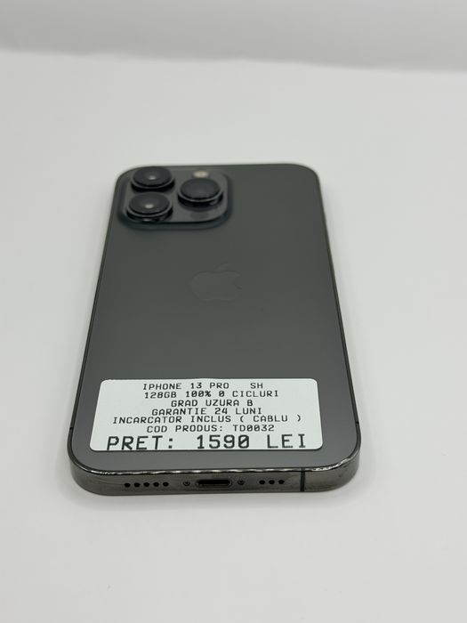 Iphone 13 Pro 128GB 100% Garantie Rate BuyBack - zonemag.ro