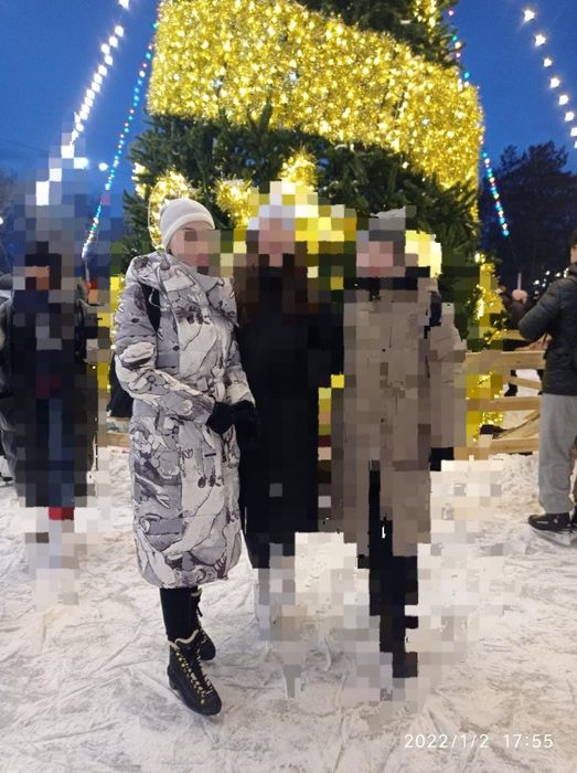 Длинное пальто, размер 44-46