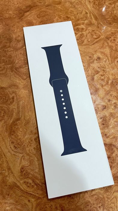 Ремешок для часов Apple Watch Sport Band series 9, storm blue 41 mm