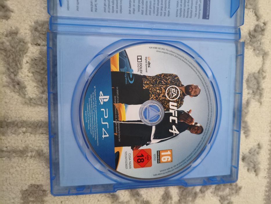 Продам Ufc 4, для ps 4