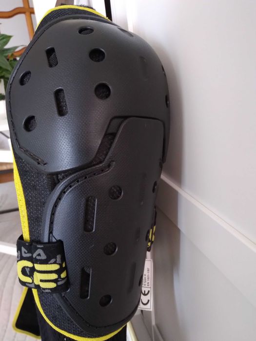 Platoșă protecție moto ACERBIS cu plasă și maneci, XL, Negru/Galben - Ca NOUĂ