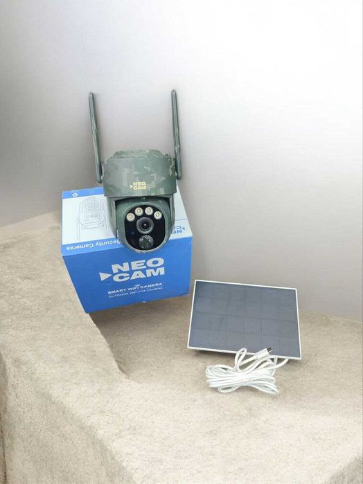 Камера 4G Солнечной панелью