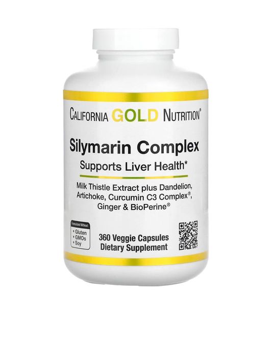 Силимарин Silymarin complex, california gold nutrition