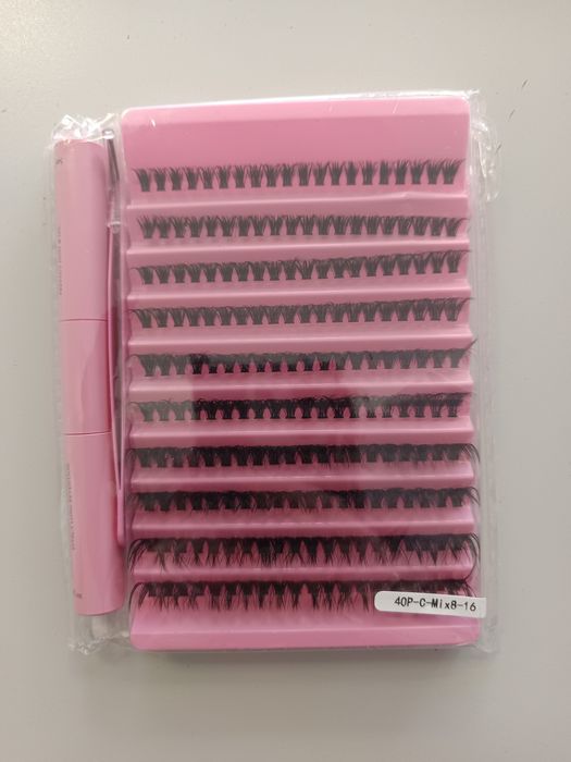 Комплект изкуствени мигли