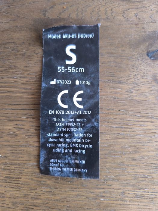 Каска ABUS HiDrop moss green, size S, 55-56cm