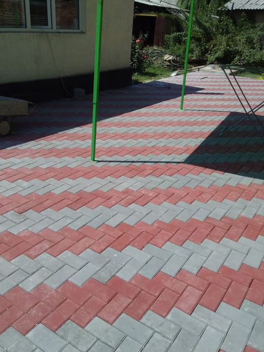Кирпич выбропрессованные Брусчатка Ромбик