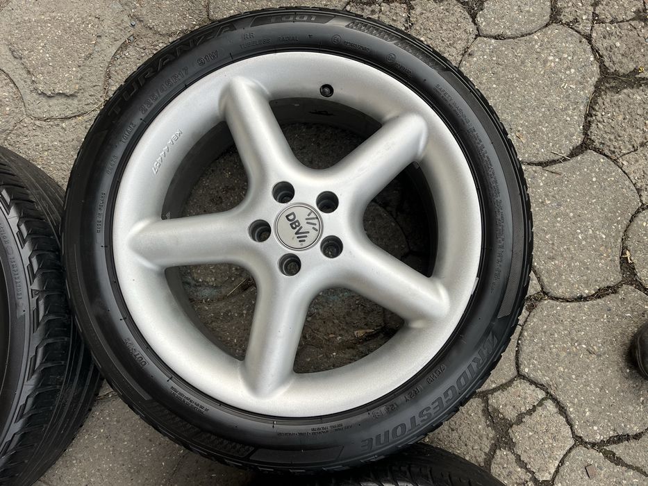 Jante aliaj 5x100mm, anvelope vara 225/45 R17, VW Golf 4 Bora Beetle, Audi TT A3, Skoda Octavia 1, Toyota Subaru Seat Leon
