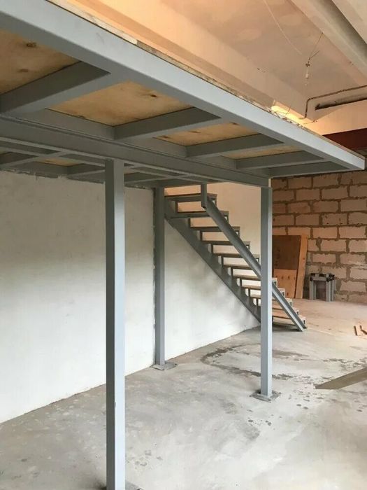 Антресольного этажа под ключ.