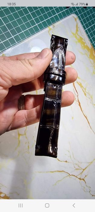 Ceas Omega curea piele cadou