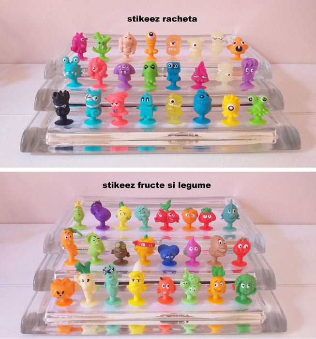 album colectie jucarii figurine stikeez strumpfi star wars gasca zurli