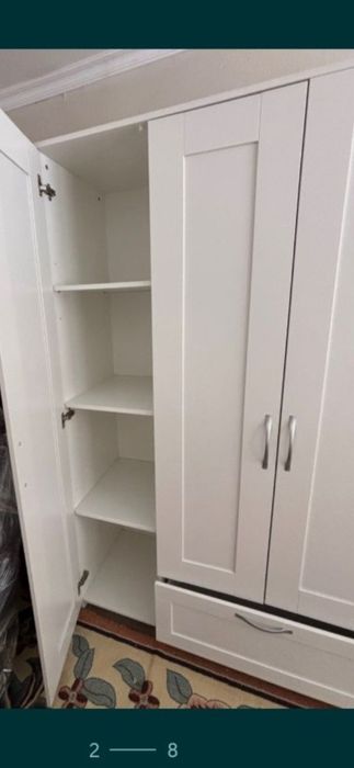 Новый 4-х дверный Шкаф Икея